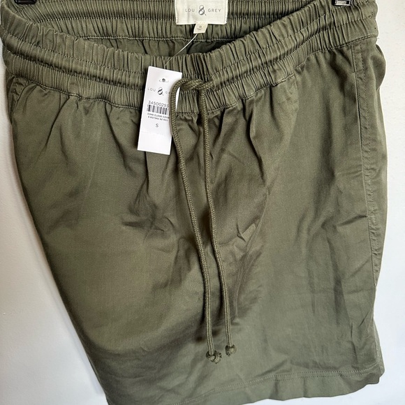 Lou & Grey Olive Skirt With Pockets Women’s Small. New With Tag And Drawstring - Picture 3 of 5